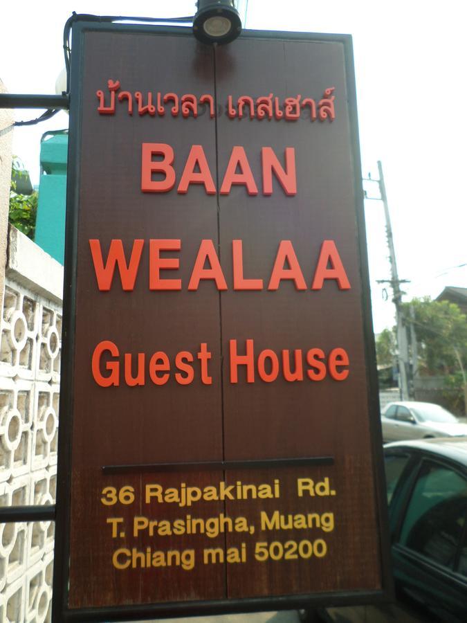Baanwealaa Guesthouse (Adults Only) Chiang Mai Exterior foto